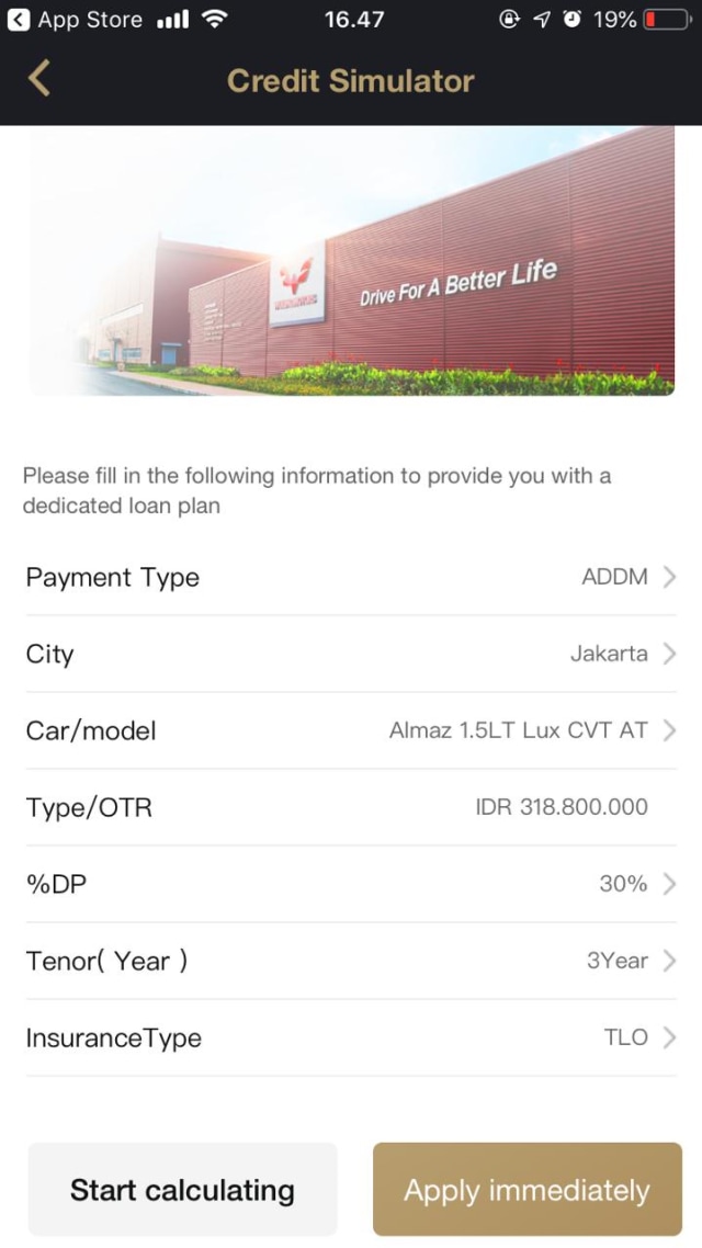 Peluncuran aplikasi MyWuling+