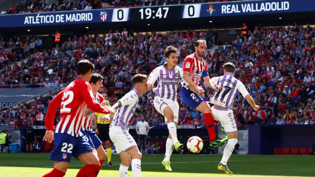 Atletico Madrid vs Real Valladolid. Foto: Reuters/Juan Medina