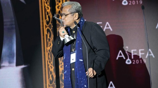 Slamet Rahardjo Dianugerahi Lifetime Achievement Award di AIFFA 2019 (269538)