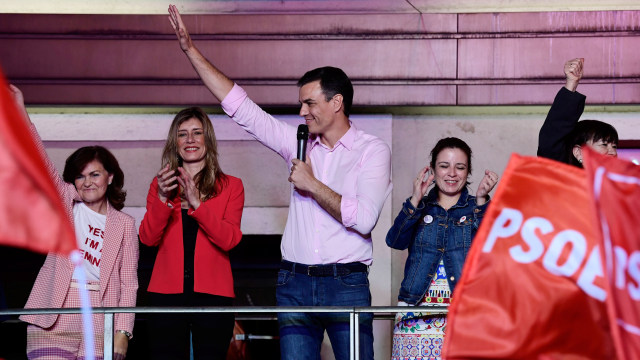 Partai Sosialis Spanyol,  Pedro Sanchez. Foto: AFP