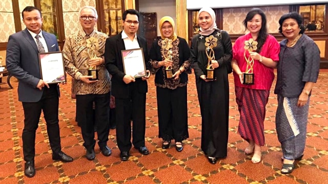 Penghargaan untuk Brand Wonderful Indonesia dari ASEANTA Awards for Excellence 2019. Foto: Dok. Kementrian Pariwisata
