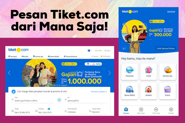 Liburan Sambil Mudik Booking Praktis Pesawat Hotel  