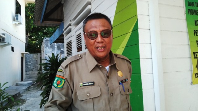 Koordinator Penyelenggara pengawas ketenagakerjaan Prov. Kepri Wilker Kab. Karimun Mujarab Mustafa.