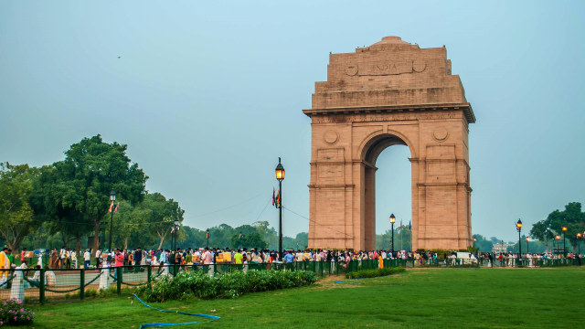 Gerbang India di New Delhi (Foto: Flickr/K8gaurav).