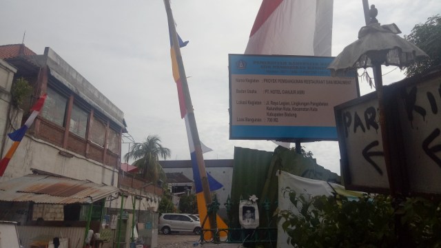 Lokasi Restoran Lantai Lima di Tragedi Bom Bali. Foto: Denita BR Matondang/kumparan