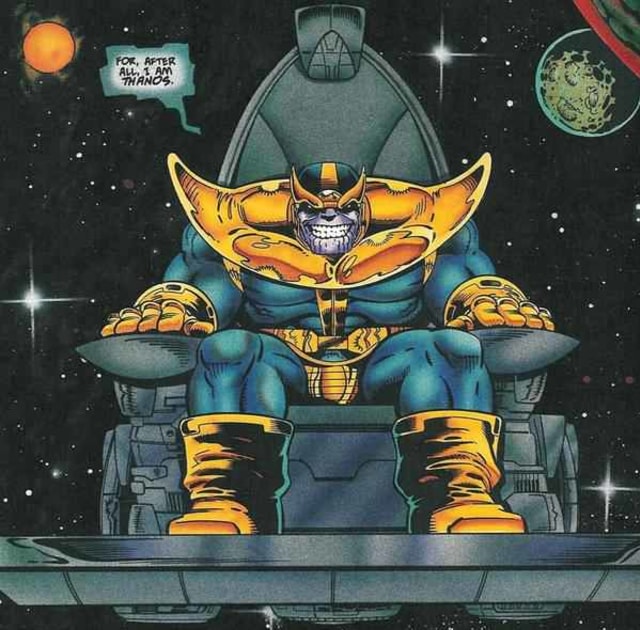 Thanos di Infinity Gauntlet (Foto: Marvel Comics)