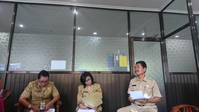Suasana di Kantor Dinas Pariwisata Kota Solo saat pembahasan jam operasional usaha menyambut momen puasa Ramadhan. (Tara Wahyu N.V.)