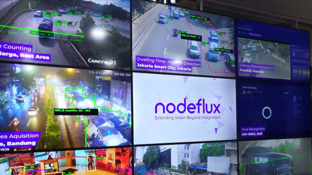 Kamera CCTV yang dipantau menggunakan AI Nodeflux. Foto: Bianda Ludwianto/kumparan