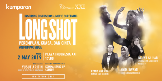 com-Inspiring discussion & movie screening film Long Shot.