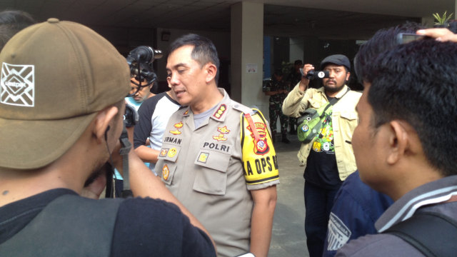 Kepala Kepolisian Resor Kota Besar (Polrestabes) Bandung Komisaris Besar Polisi Irman Sugema. (Iman Herdiana)