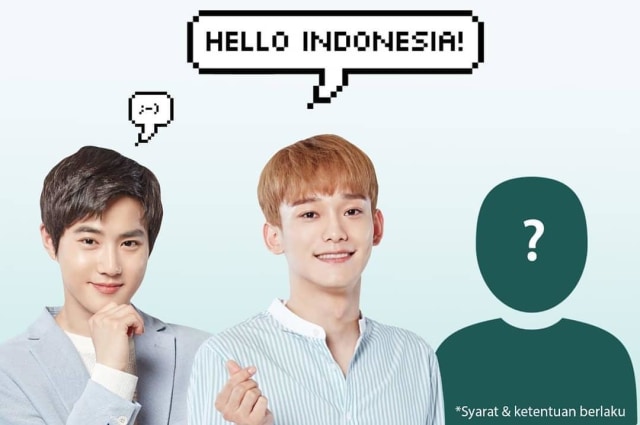 EXO dijadwalkan untuk tampil di Indonesia. Foto: Instagram naturerepublic.id