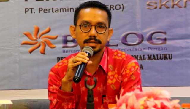 Ketua KPU Maluku, Syamsul Rifan Kubangun.