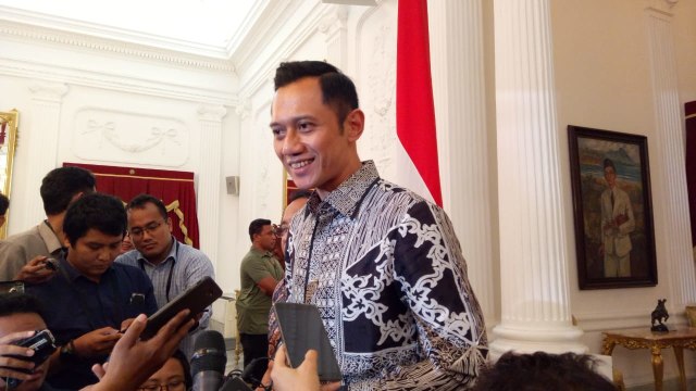 Ahy usai bertemu dengan Presiden Jokowi Foto: Fahrian Saleh/kumparan
