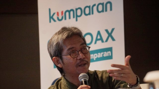 Chief Storyteller kumparan Yusuf Arifin di XXI Plaza Indonesia, Inspiring Discussion, Long Shot, Plaza Indonesia XXI, Movie Screening