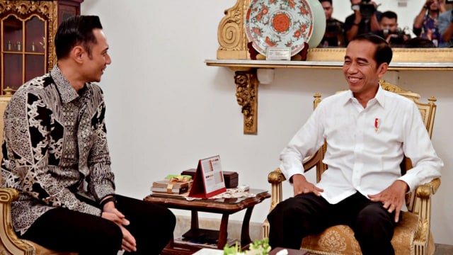 Jokowi, AHY, Istana Negara