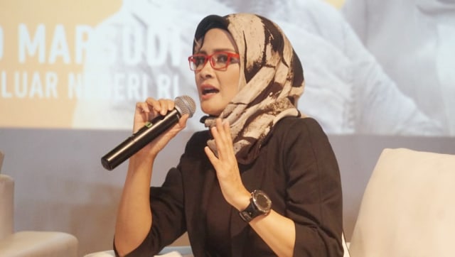 Staf Khusus Presiden, Adita Irawati di XXI Plaza Indonesia, Inspiring Discussion, Long Shot, Plaza Indonesia XXI, Movie Screening