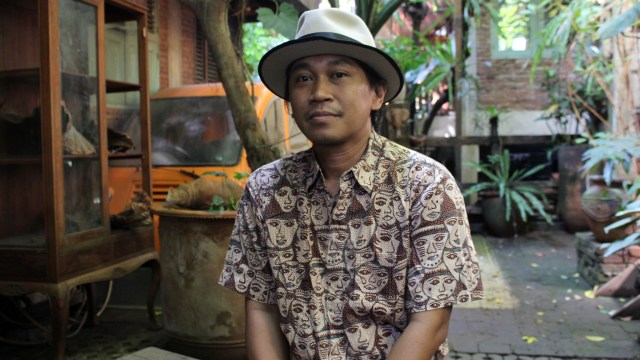 Pemerhati Sejarah Jakarta, JJ Rizal. Foto: Muhammad Fadli Rizal/kumparan