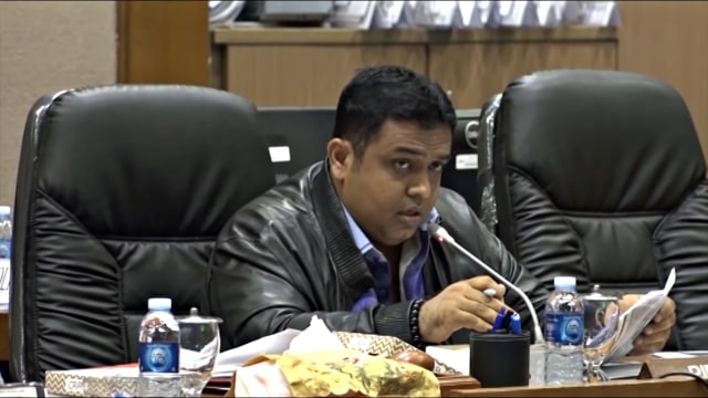 Anggota DPR Komisi VII, Muhammad Nasir. Foto: Youtube/@DPR RI