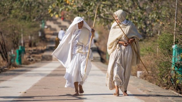 Penganut agama Jainisme di Palitana