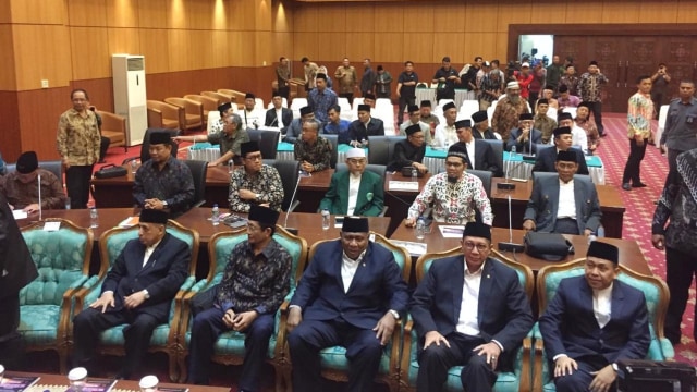 Suasana jelang sidang isbat di auditorium Kemenag. Foto: Mirsan Simamora/kumparan