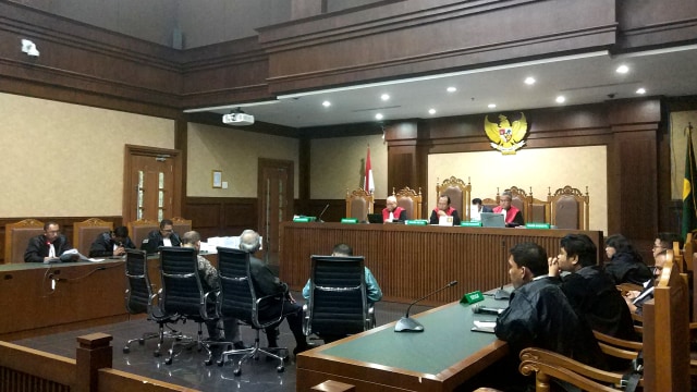 Sidang tuntutan tiga mantan anggota DPRD Sumut di Pengadilan Tipikor Jakarta. Foto: Adhim Mugni Mubaroq/kumparan