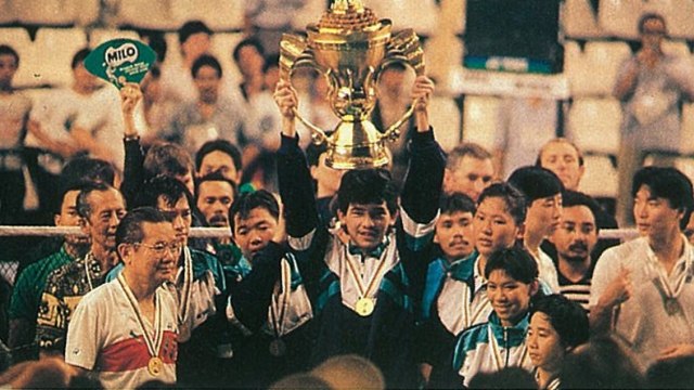 Tim Indonesia menjuarai Piala Sudirman 1989. Foto: Dok. BWF Sudirman Cup