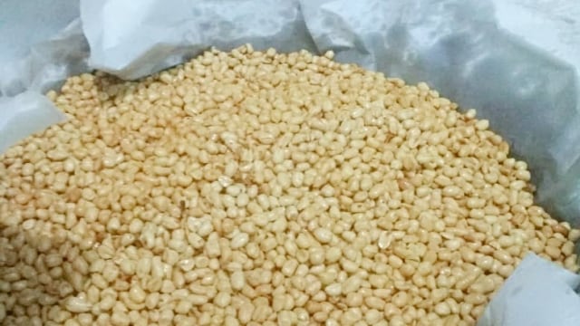 Hasil produksi kacang bawang Bu Pur dari Yogyakarta. Foto: Dok. Narasuber Hartini