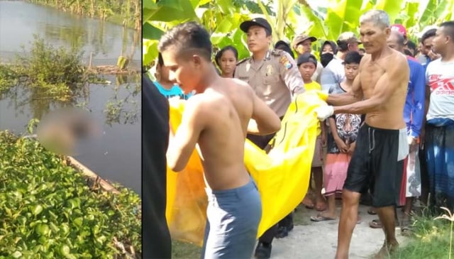 Mayat Pria Penuh Tato Ditemukan Mengapung Di Sungai Lamongan