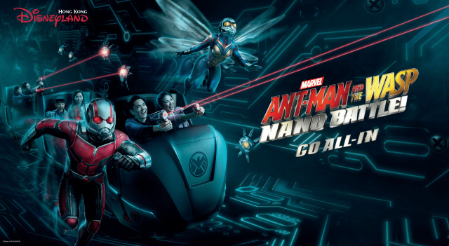 com-Ant Man and the Wasp Nano Battle di Disneyland Hong Kong. Foto: Dok. HKTB