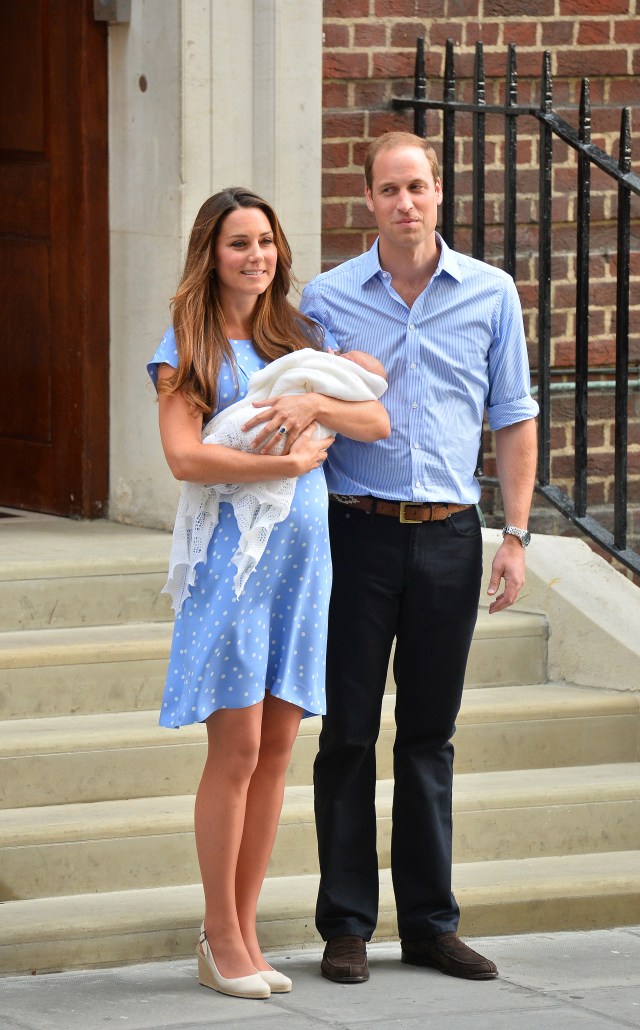 Kate Middleton usai melahirkan (notcov)
