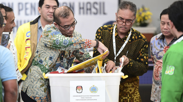 Rekapitulasi Suara Pemilu serentak 2019 Luar Negeri