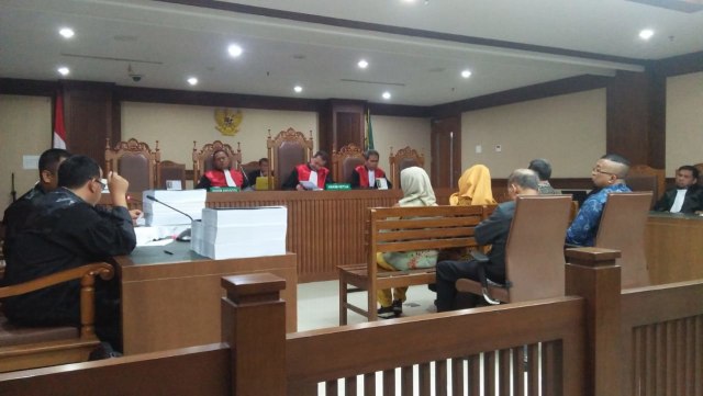Sidang tuntutan DPRD Sumut di Pengadilan Tipikor Jakarta. Foto: Adim Mugni/kumparan