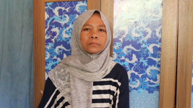 Imas Masitoh (47), ibunda dari anak penjual baso tahu Erwin Utama. Foto: Dok. Istimewa