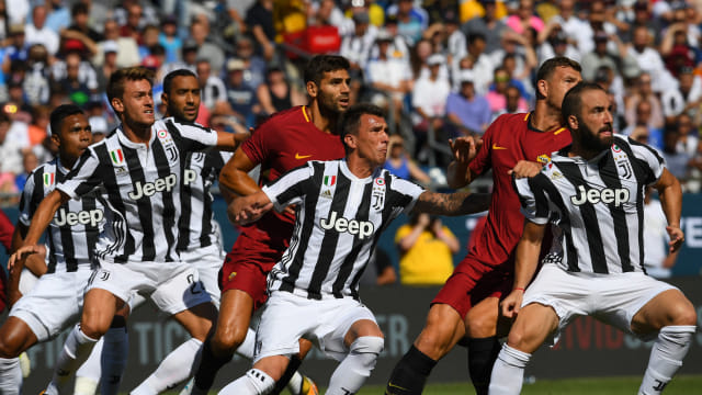 Juventus vs Roma di ICC 2017. (Foto: AFP/Timothy A. Clary)