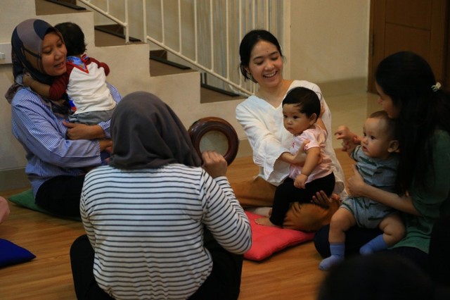 Kelas bayi bermain.