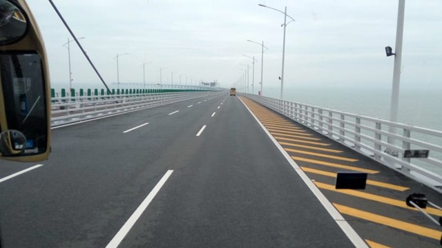 Jembatan Hong Kong Zuhai Makau Foto: Dok. Istimewa