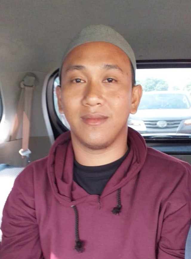 Cep Yanto, pria dalam video yang ancam memenggal Presiden Jokowi. Foto: Dok. Istimewa