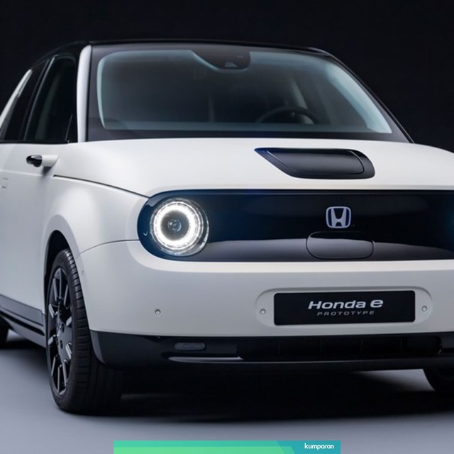Prototipe produksi Honda e. Foto: carmagazine