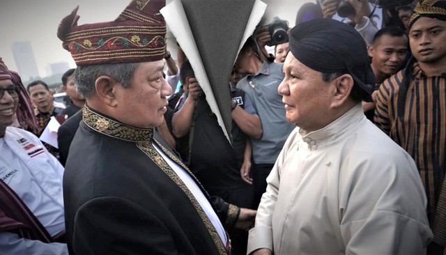 Prabowo dan SBY. Foto: Fanny Kusumawardhani & Indra Fauzi/kumparan