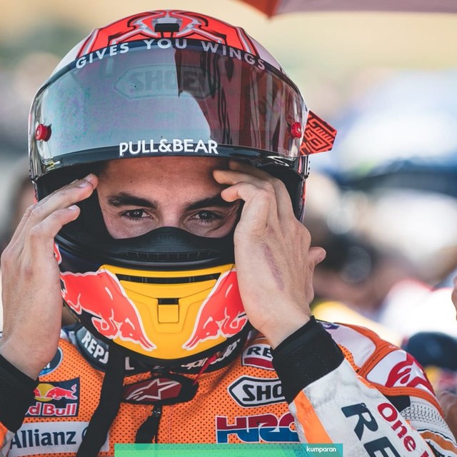 Pebalap Repsol Honda, Marc Marquez, bicara soal kesuksesannya di MotoGP. Foto: twitter/hrc_motogp