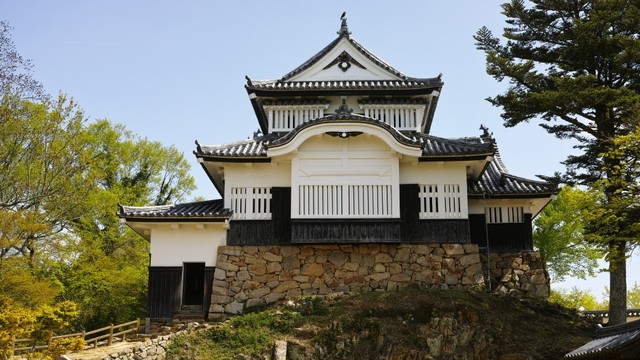 Kuil Bitchu Matsuyama di Takahshi, Jepang