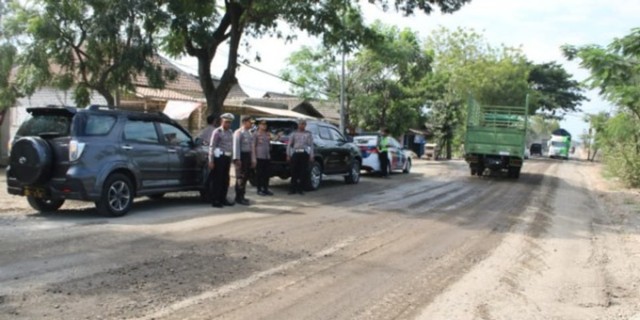 Polres Bojonegoro Petakan Jalur Rawan Macet Wilayah Blok Cepu