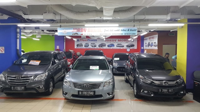 Showroom Jordy Mobil di MGK Kemayoran. Foto: Istimewa