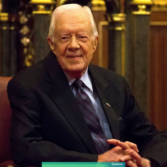 Mantan Presiden Amerika Serikat, Jimmy Carter. Foto: Reuters