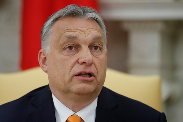 Presiden Hongaria Viktor Orban Foto: REUTERS/Carlos Barria