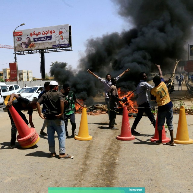 Kerusuhan di Sudan Foto: REUTERS/Mohamed Nureldin Abdallah