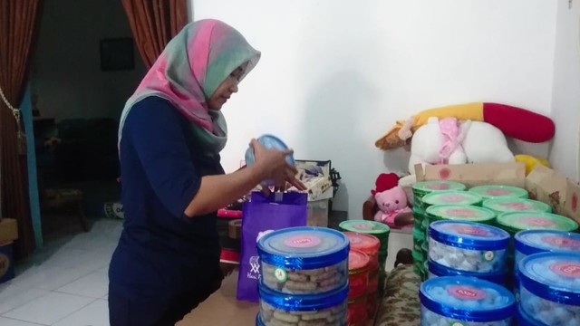 Pengrajin Kue Lebaran Kualahan, H-7 Lebaran Sudah Tutup Order