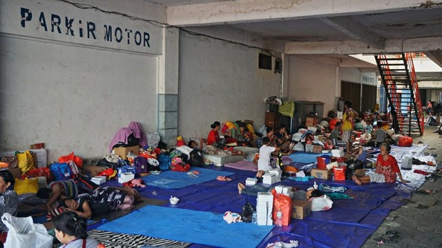 Pengungsian, Korban Kebakaran, Kampung Bandan