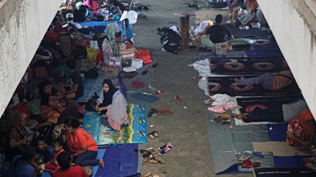 Pengungsian, Korban Kebakaran, Kampung Bandan
