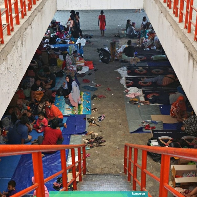 Pengungsian, Korban Kebakaran, Kampung Bandan